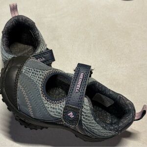 Merrell Kids' Gray and Black Sneakers